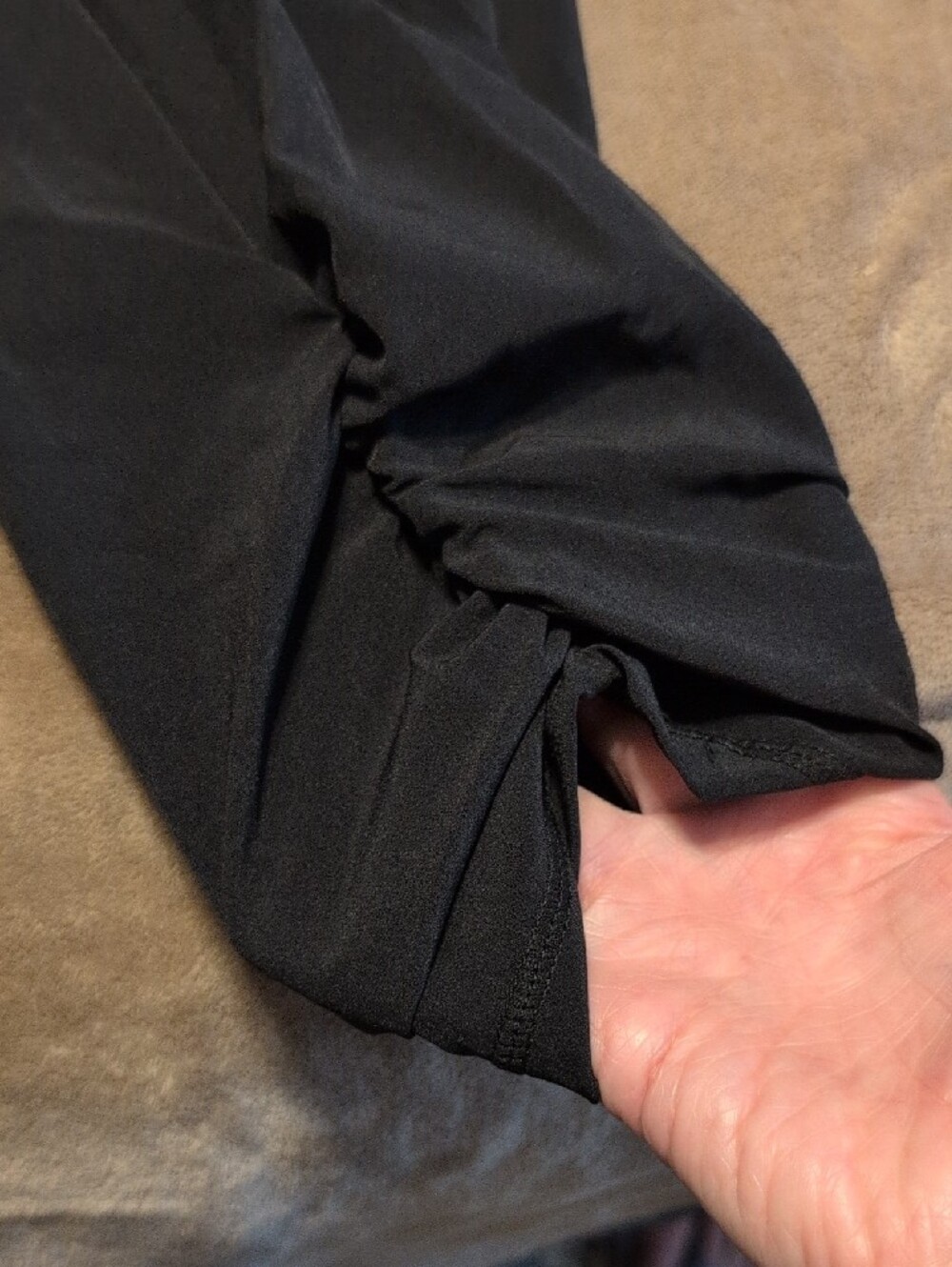 torrid Happy Camper Black Drawstring Cropped Pants Size 00 - Picture 2 of 7